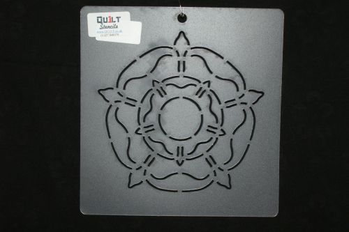 QUILT STENCIL 830 TUDOR ROSE BY QU1LT
